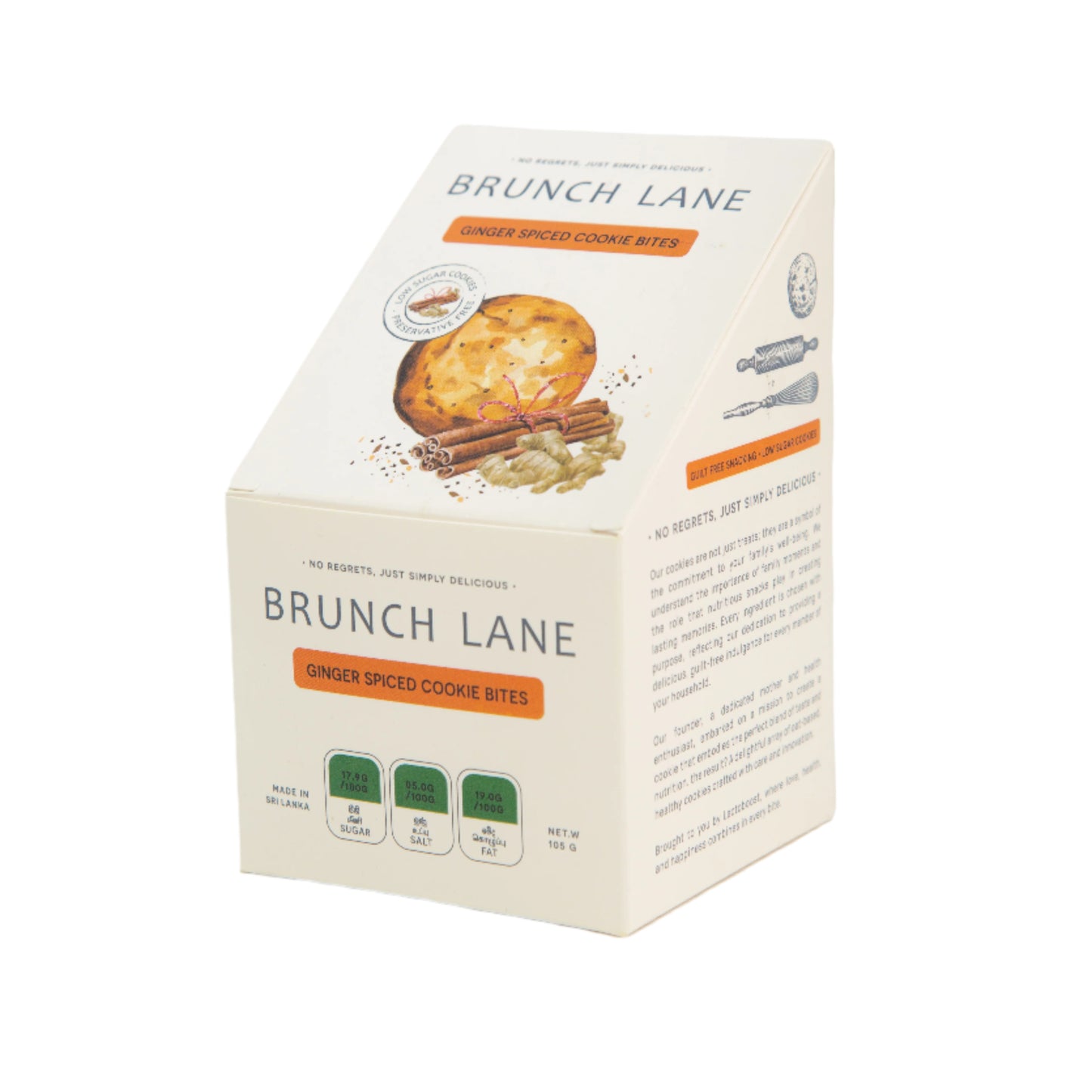 BRUNCH LANE GINGER SPICED COOKIE