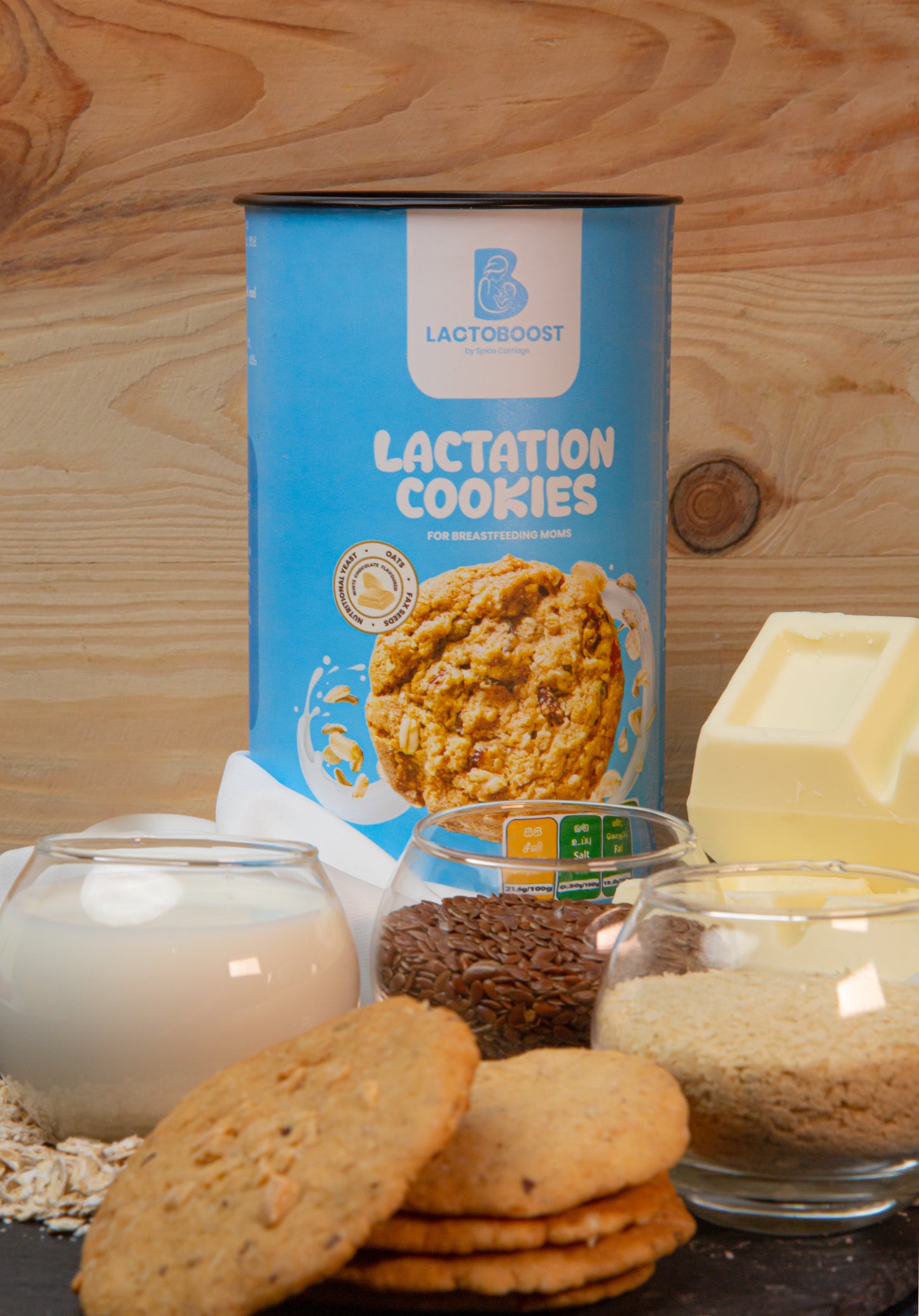 LACTOBOOST LACTATION COOKIES - WHITE CHOCOLATE CHIP