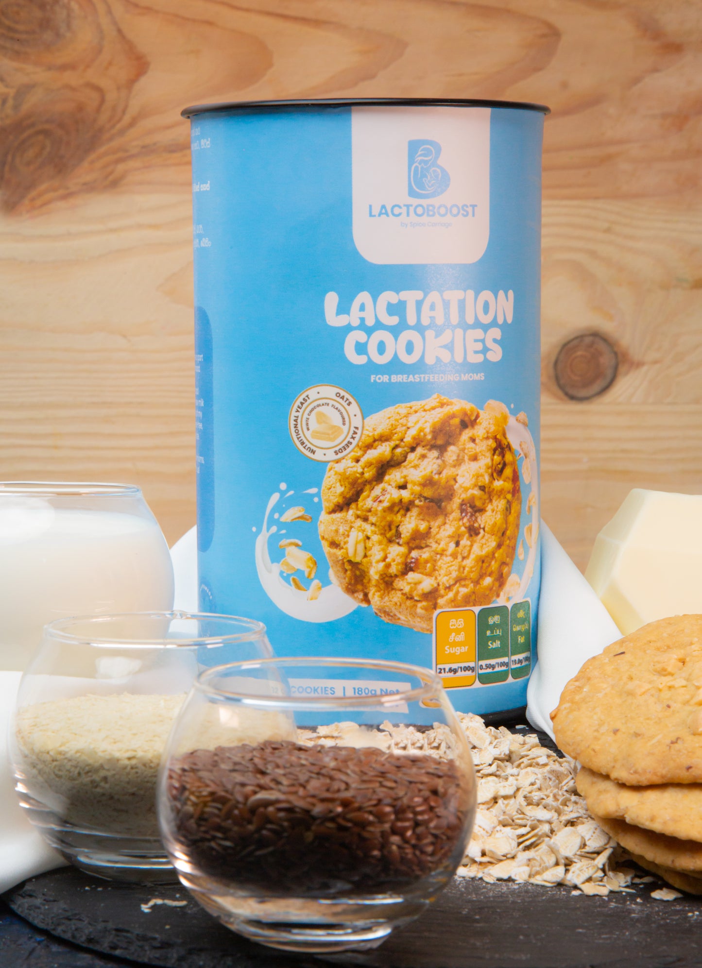 LACTOBOOST LACTATION COOKIES - WHITE CHOCOLATE CHIP