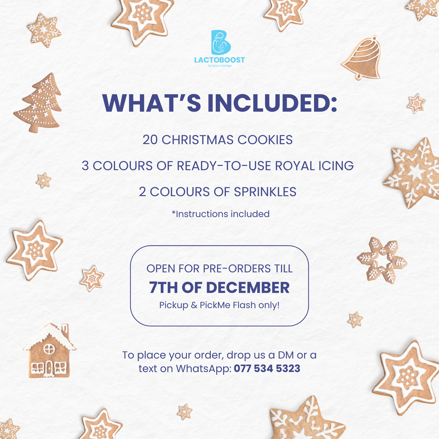 DIY Cookie Decorating Kit PRE-ORDER (store pickup only)