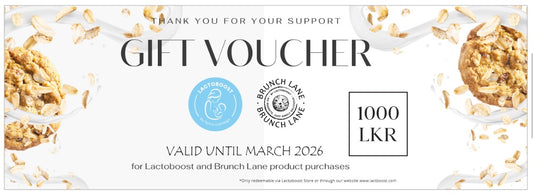 Lactoboost Gift Voucher - LKR 1000